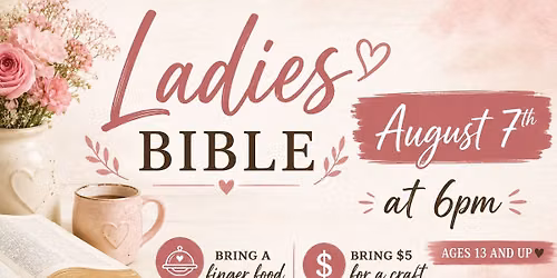Ladies Bible Study