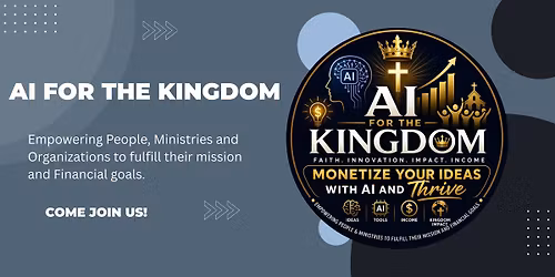 Workshop: AI For the Kingdom Accelerator: Tools, Automations & Workflows