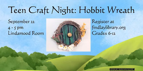 Teen Craft Night: Hobbit Wreath