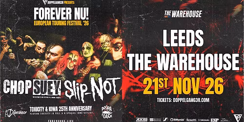 FOREVER NU - 25th anniversary of Toxicity &amp; Iowa special