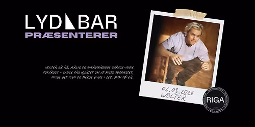 WOLTER + support | LYDBAR