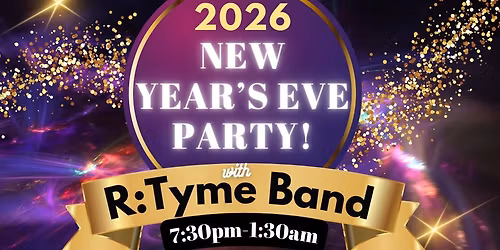New Year\u2019s Eve Party with R:Tyme Band!