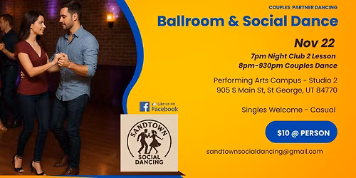 Ballroom and Couples Social Dance