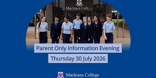 Parent Only Information Evening