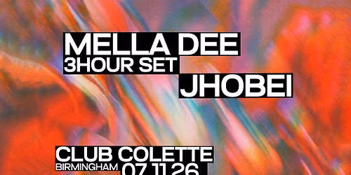 Commune Presents: Mella Dee - 3 Hour Set & Jhobei