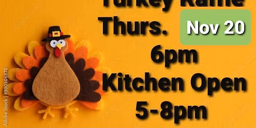 Annual Thanksgiving Turkey Raffle 