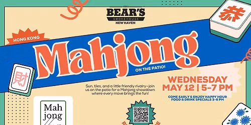 Mahjong on the Patio at Bear's New Haven