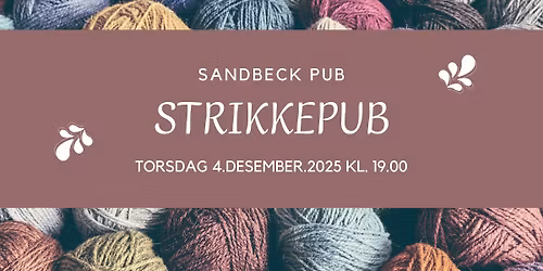 Strikkepub! (p\u00e5melding)