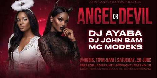 ANGEL OR DEVIL PARTY | Afroland Romania