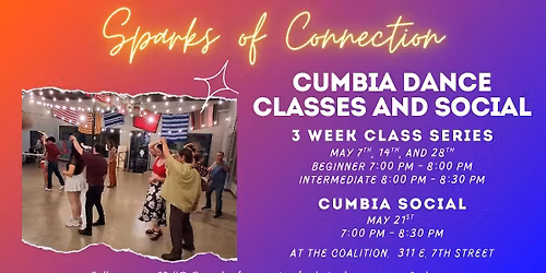 May Cumbia Classes - And Social