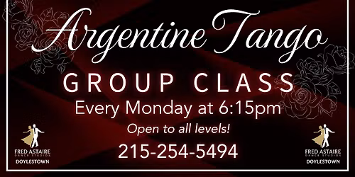 Argentine Tango Group Classes 2026