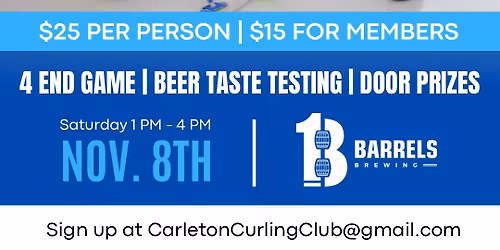 BROOMS & BREWS with 13 BARRELS BREWING!