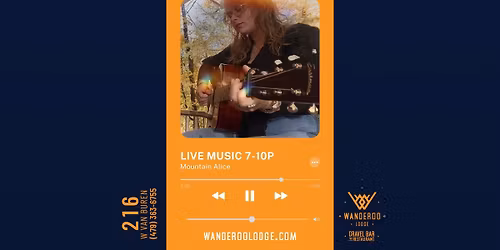 Mountain Alice LIVE at the Gravel Bar at Wanderoo Lodge