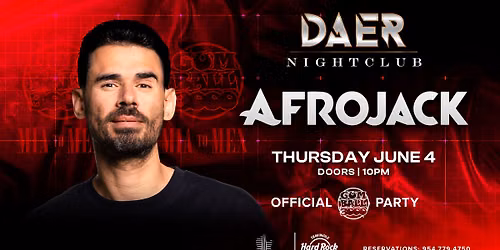 Afrojack | DAER Nightclub