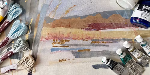 Mixed Media Winter Landscape Short Course
