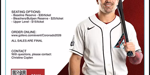 AZ Diamondbacks fundraiser event!!
