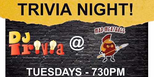 DJ Trivia at Mad Meatball!
