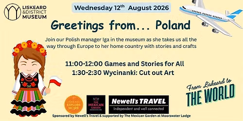 From Liskeard to the World ~ Poland ~Games and Stories for All