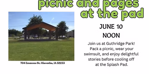 Picnic & Pages @ the Pad