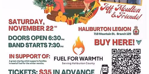 Shindig - Fuel For Warmth with the Jeff Moulton & Friends Band!