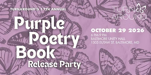 TurnAround's 17th Annual Purple Poetry Book Release Party