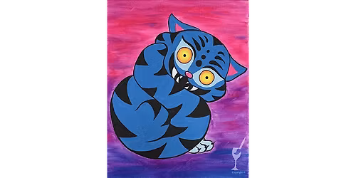 Tiger Demon Hunter - Paint and Sip in Houston | Classpop!\u2122