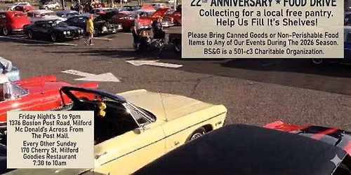 Blood Sweat and Gear's Friday Night Cruise.