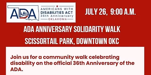 ADA Anniversary Solidarity Walk: Designing a World for Everyone