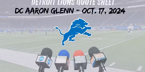 Dallas Cowboys at Detroit Lions
