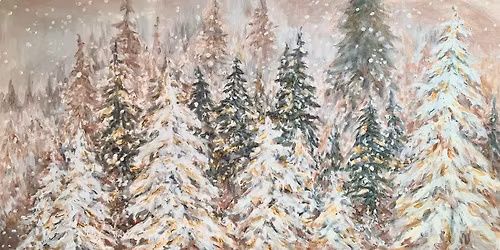 Sip and Paint  \u201cWinter View\u201d with Unni