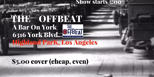 SLAMDINISTAS, FINGERNAIL & ROYAL LUSH . . . LIVE at THE OFFBEAT, A Bar On York!!