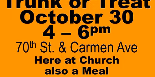 Trunk or Treat