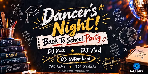 DANCERS NIGHT - 03 OCTOMBRIE@Old School Preoteasa