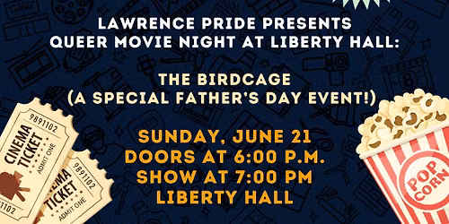 Queer Movie Night: The Birdcage (A special Father's Day event!)