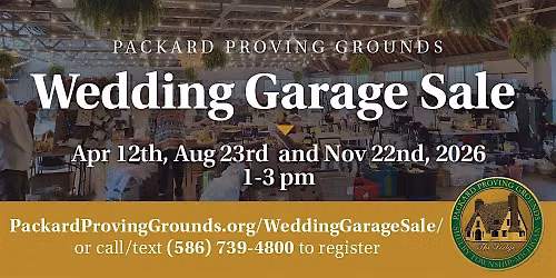 The Wedding Garage Sale