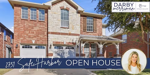OPEN HOUSE | 2731 Safe Harbor, Lewisville
