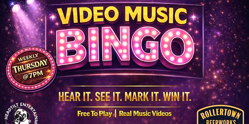 Music Video Bingo Thursdays!