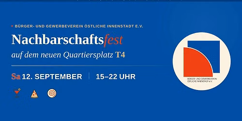 Nachbarschaftsfest auf dem neuen Quartiersplatz T4