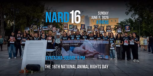 National Animal Rights Day 2026 Athens