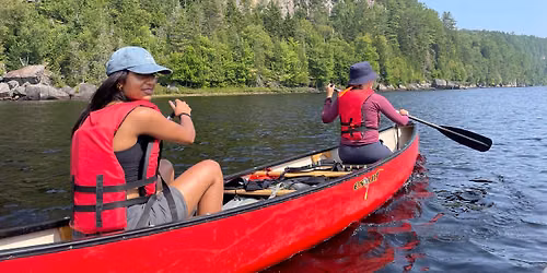 Initiation au canot-camping- Introduction to canoe-camping