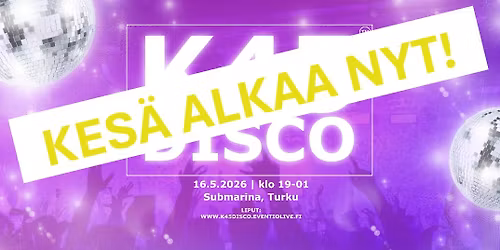 KAIKKIEN AIKOJEN KES\u00c4DISCO!