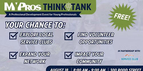 MYPros Think Tank - Service Clubs