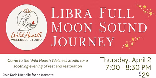Libra Full Moon Sound Journey at Pieces of Jayde