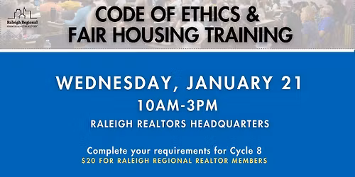 Code of Ethics & Fair Housing