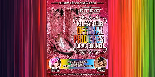 Pride Fest Bottomless Drag Brunch