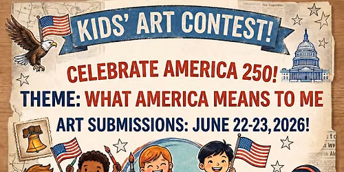 America 250 Kids Art Contest