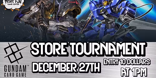 GUNDAM CARD GAME STORE TOURNAMENT