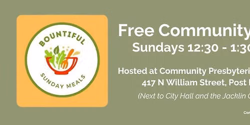 Free Community Meal at CPC