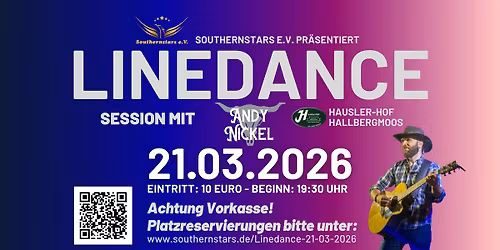 Linedance-Session mit Andy Nickel