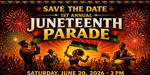 Juneteenth Parade presented by Ray Mart Radio